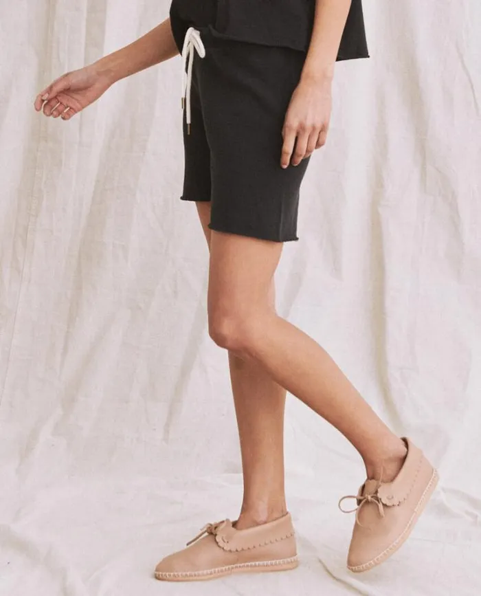 Bottoms Women039s The Great The Sweat Short Almost Black