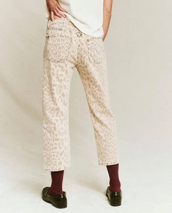 Bottoms Women039s The Great The Wayne Jean Vintage Leopard