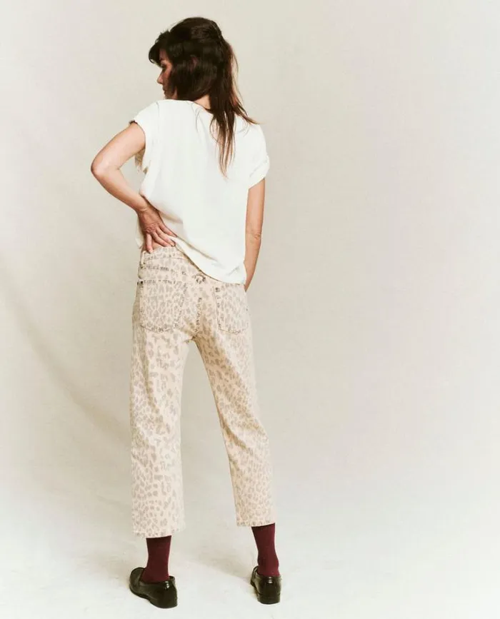 Bottoms Women039s The Great The Wayne Jean Vintage Leopard