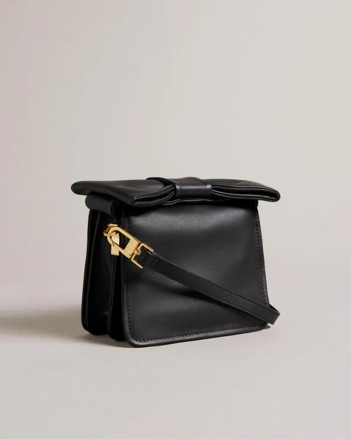 Bow Detail Mini Cross Body Bag Black Women Ted Baker Bags