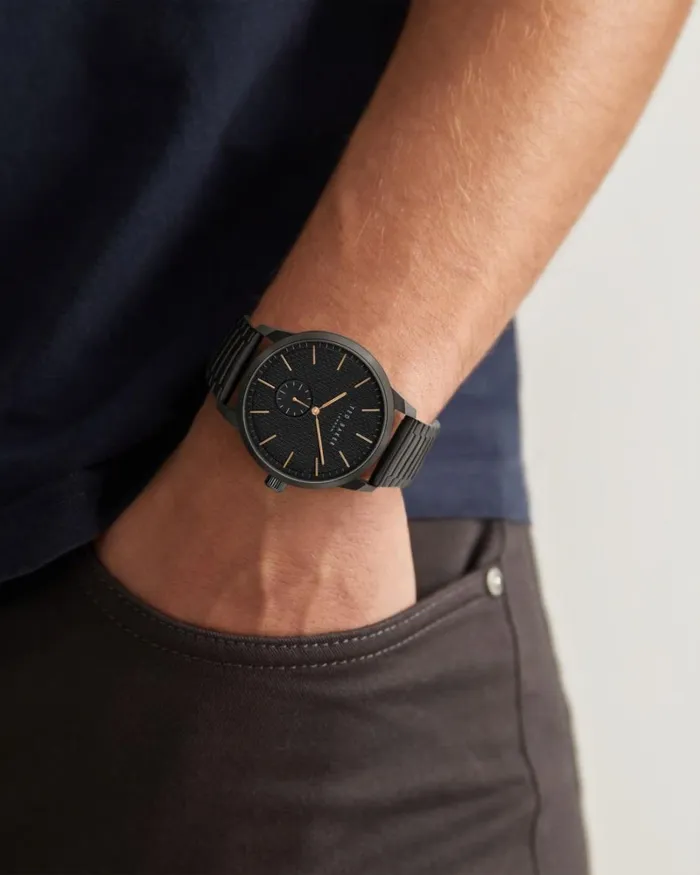 Bracelet Strap Watch Black Men Ted Baker Watches and Jewelry