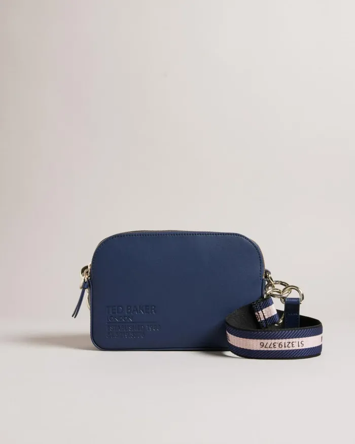 Branded Webbing Camera Bag Navy Women Ted Baker Bags