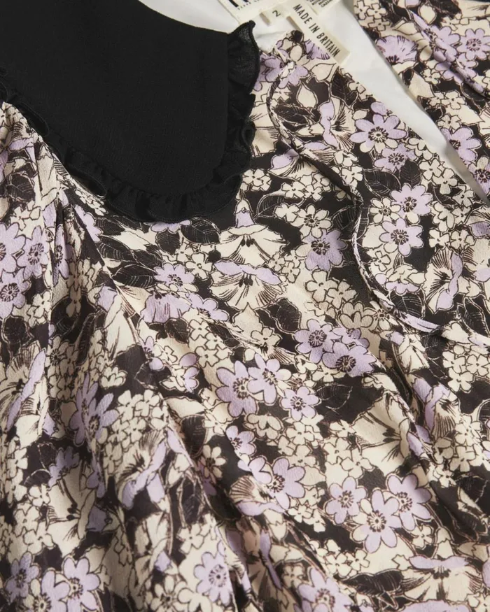 Button Front Mini Dress Dark Brown Women Ted Baker Dresses Button Front Mini Dress Dark Brown Women Ted Baker Dresses