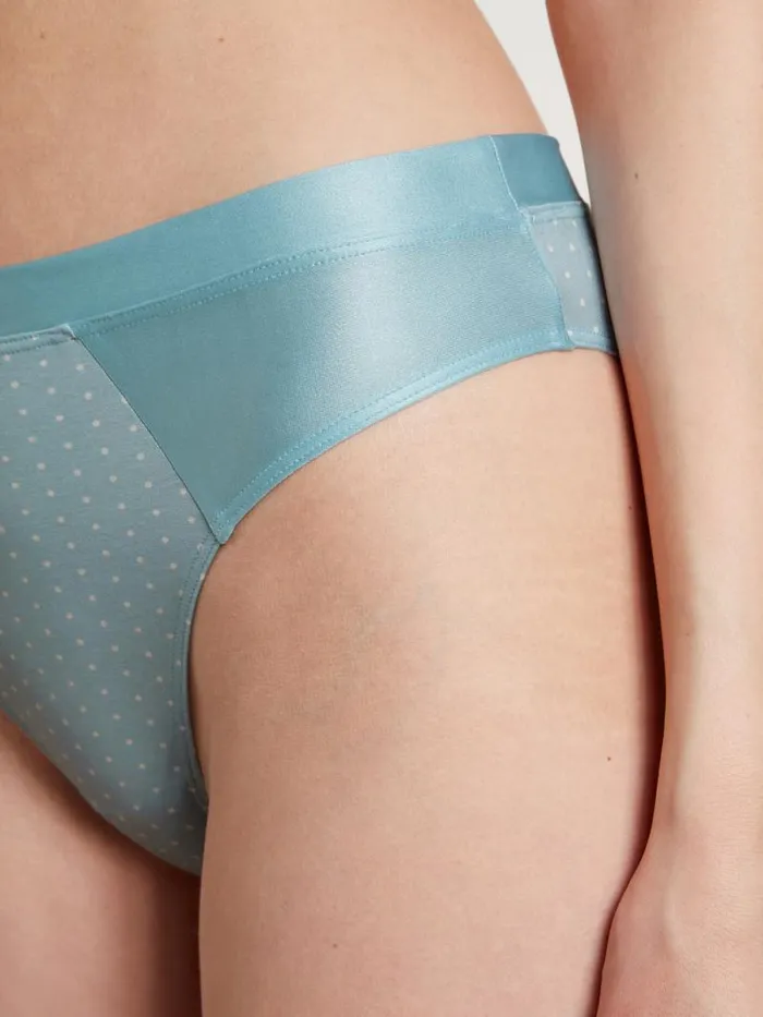 CALIDA Bottoms Brief Blue Satin 8211 Women