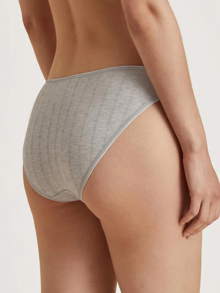 CALIDA Bottoms Brief Regular Cut Grey Melange 8211 Women