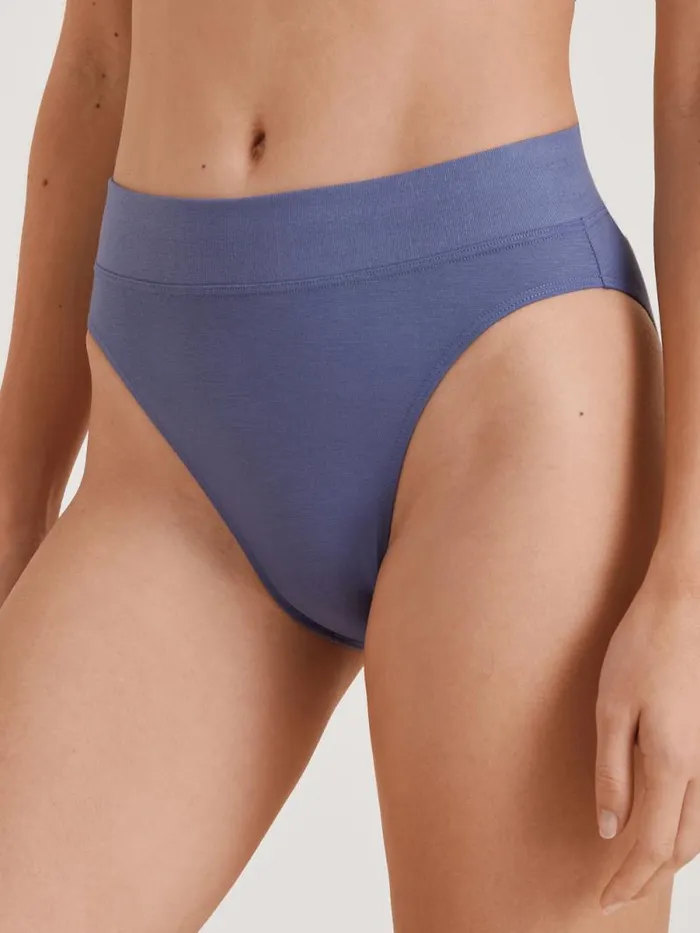 CALIDA Bottoms Brief Soft Waistband High Waist Twilight Purple 8211 Women