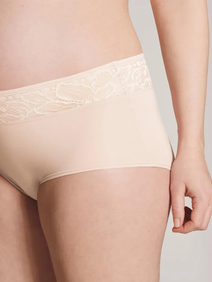 CALIDA Bottoms Maternity Panty Regular Cut Cradle To Cradle Certified Lace Parfait Pink 8211 Women
