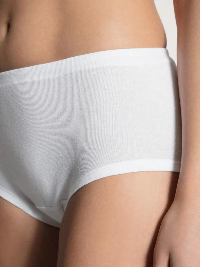CALIDA Bottoms Midi Brief High Waist Weiss 8211 Women