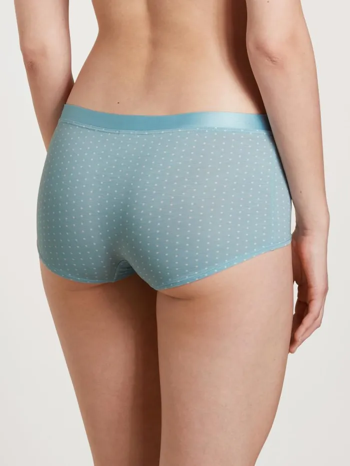 CALIDA Bottoms Pants Blue Satin 8211 Women