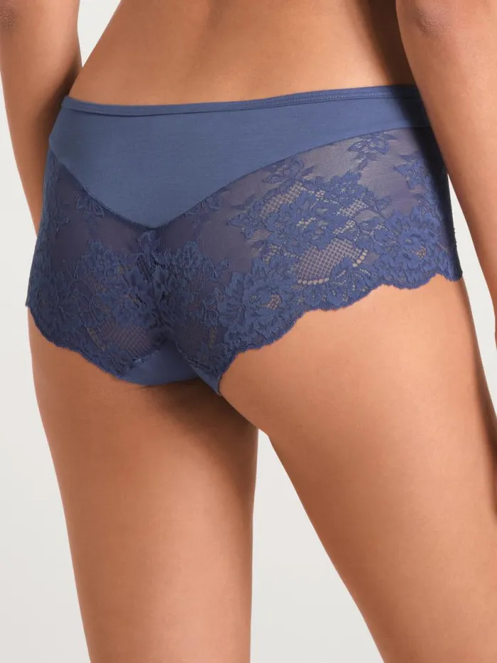 CALIDA Bottoms Shorty Low Cut Marine Water Blue 8211 Women