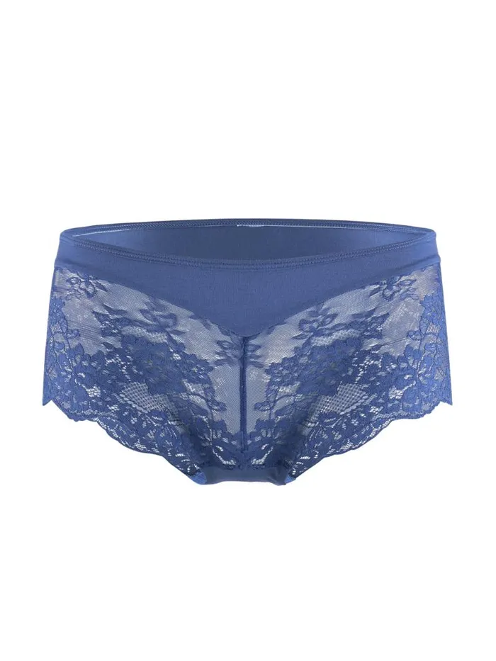 CALIDA Bottoms Shorty Low Cut Marine Water Blue 8211 Women