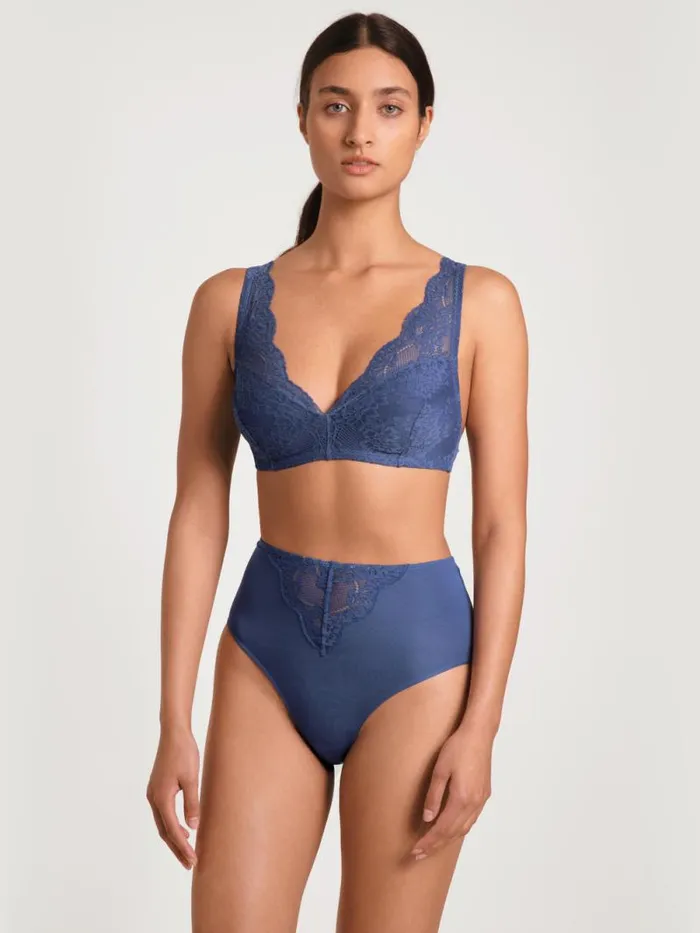 CALIDA Bras Soft Bra Marine Water Blue 8211 Women