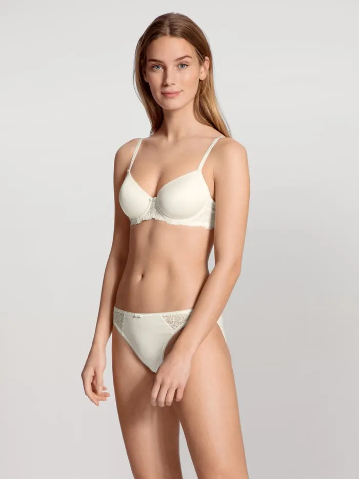 CALIDA Bras Underwired Tshirt Bra With Padding Alabaster Crme 8211 Women