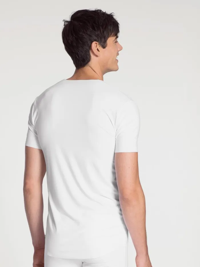 CALIDA Business Underwear Vshirt Weiss 8211 Men