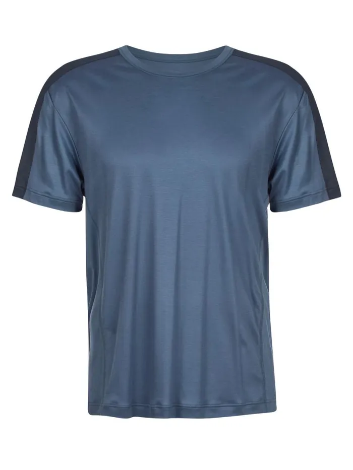CALIDA DEEPSLEEPWEAR Shirt Short Sleeve Vintage Indigo 8211 Men