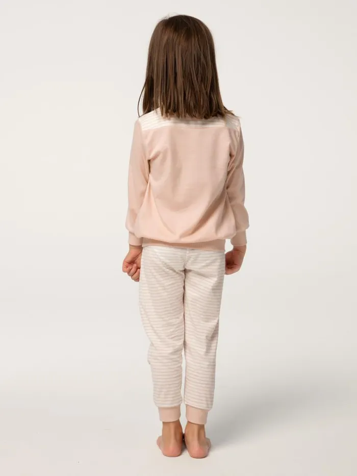 CALIDA For Babies Pyjama With Cuff Lace Parfait Pink 8211 Kids