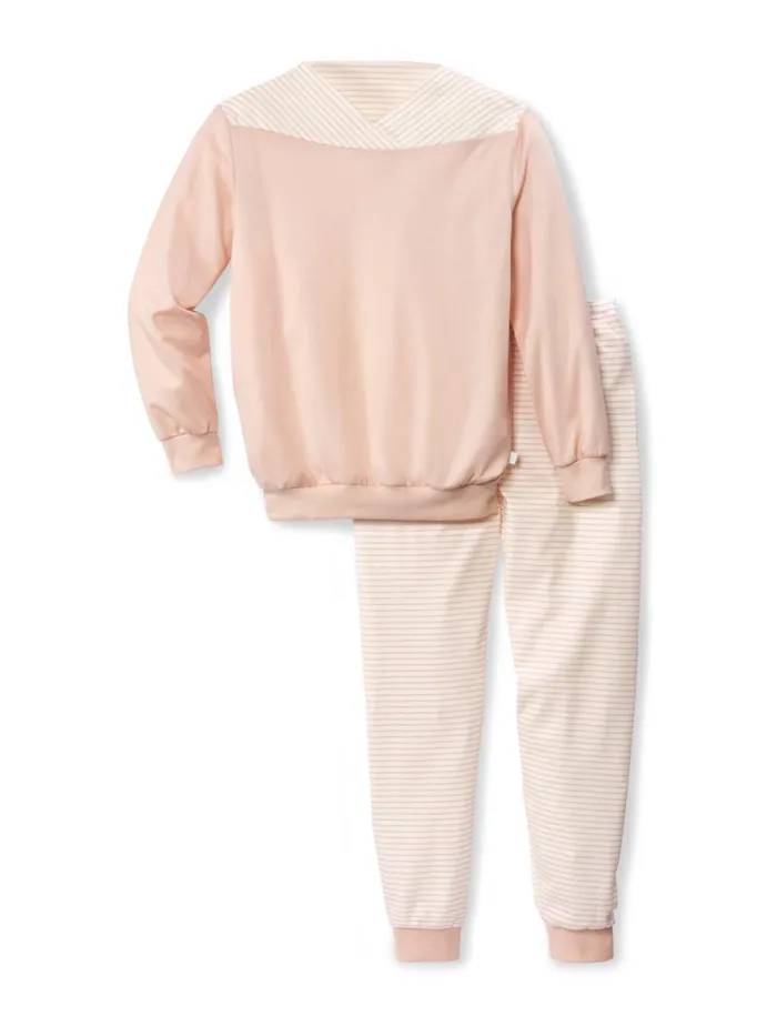 CALIDA For Babies Pyjama With Cuff Lace Parfait Pink 8211 Kids