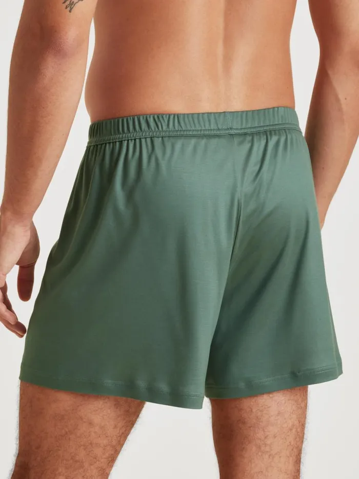 CALIDA Functionalunderwear Boxer Shorts Cradle To Cradle Certified Dark Glen 8211 Men
