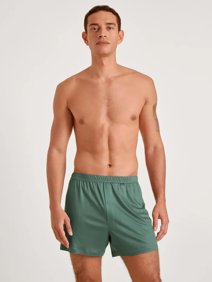 CALIDA Functionalunderwear Boxer Shorts Cradle To Cradle Certified Dark Glen 8211 Men