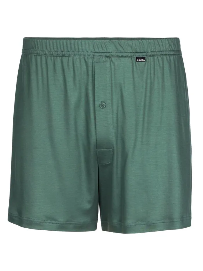 CALIDA Functionalunderwear Boxer Shorts Cradle To Cradle Certified Dark Glen 8211 Men