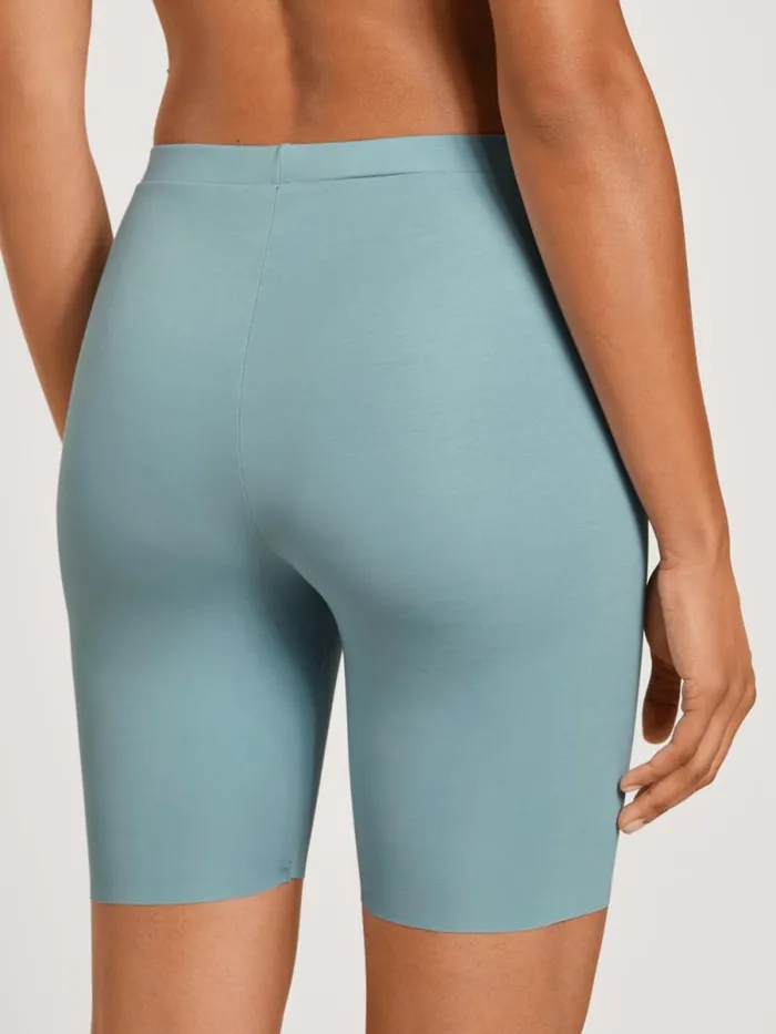CALIDA Functional Underwear Pants Medium Leg Cradle To Cradle Certified Blue Satin 8211 Women CALIDA Functional Underwear Pants Medium Leg Cradle To Cradle Certified Blue Satin 8211 Women