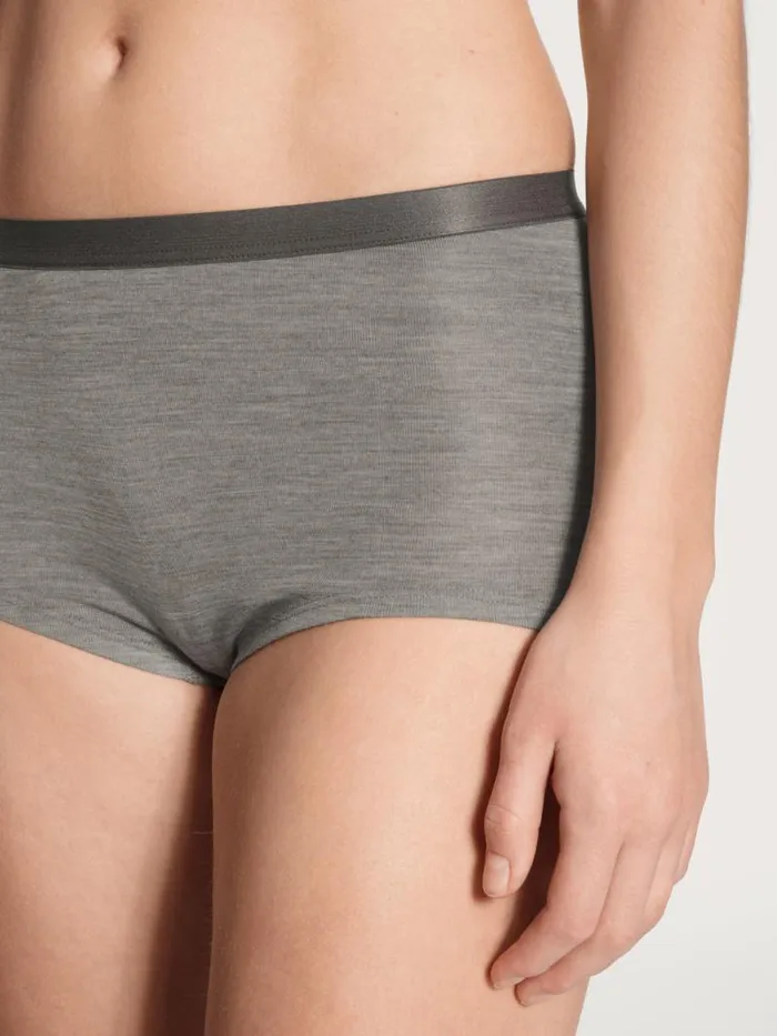 CALIDA Functional Underwear Panty High Waist Platin Mel 8211 Women CALIDA Functional Underwear Panty High Waist Platin Mel 8211 Women