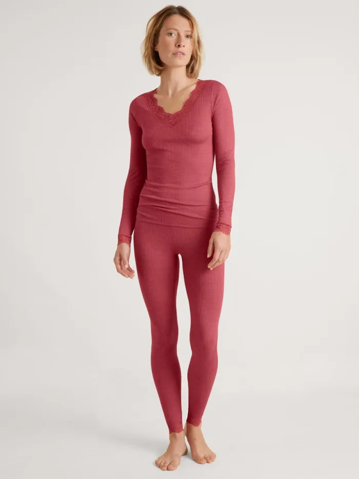 CALIDA Functional Underwear Shirt Longsleeve Pomegranate Red 8211 Women