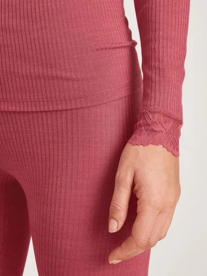 CALIDA Functional Underwear Shirt Longsleeve Pomegranate Red 8211 Women