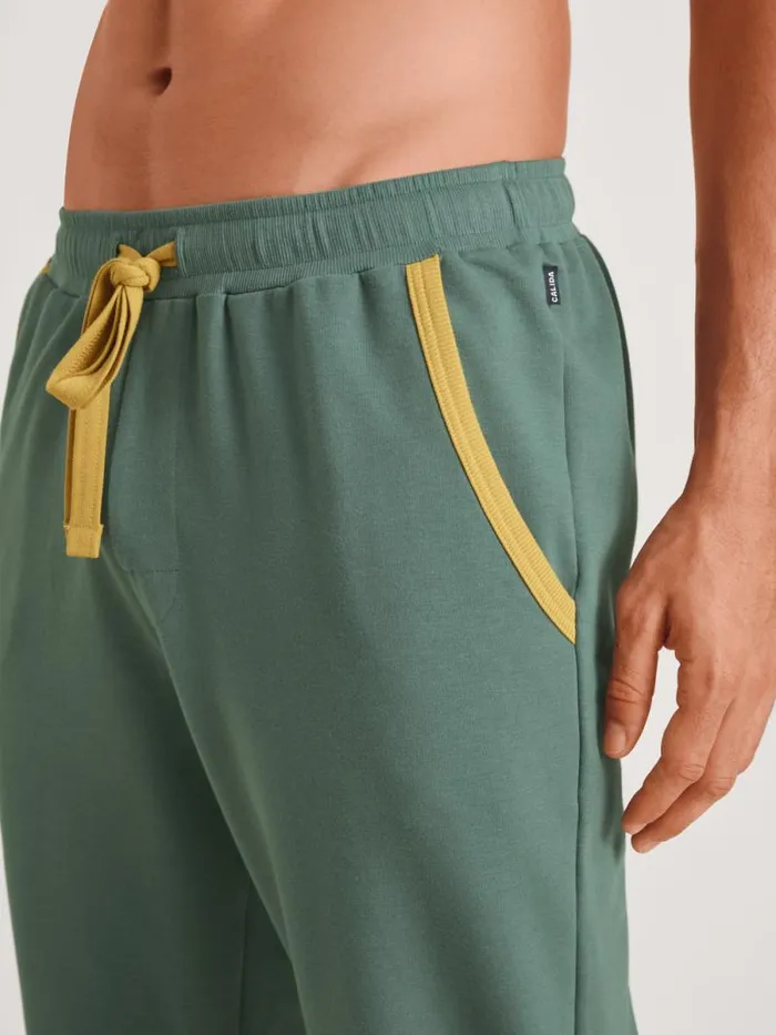 CALIDA Pants Sweatpants Cradle To Cradle Certified Dark Glen 8211 Men