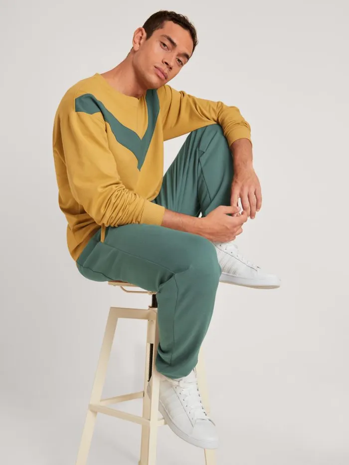 CALIDA Pants Sweatpants Cradle To Cradle Certified Dark Glen 8211 Men