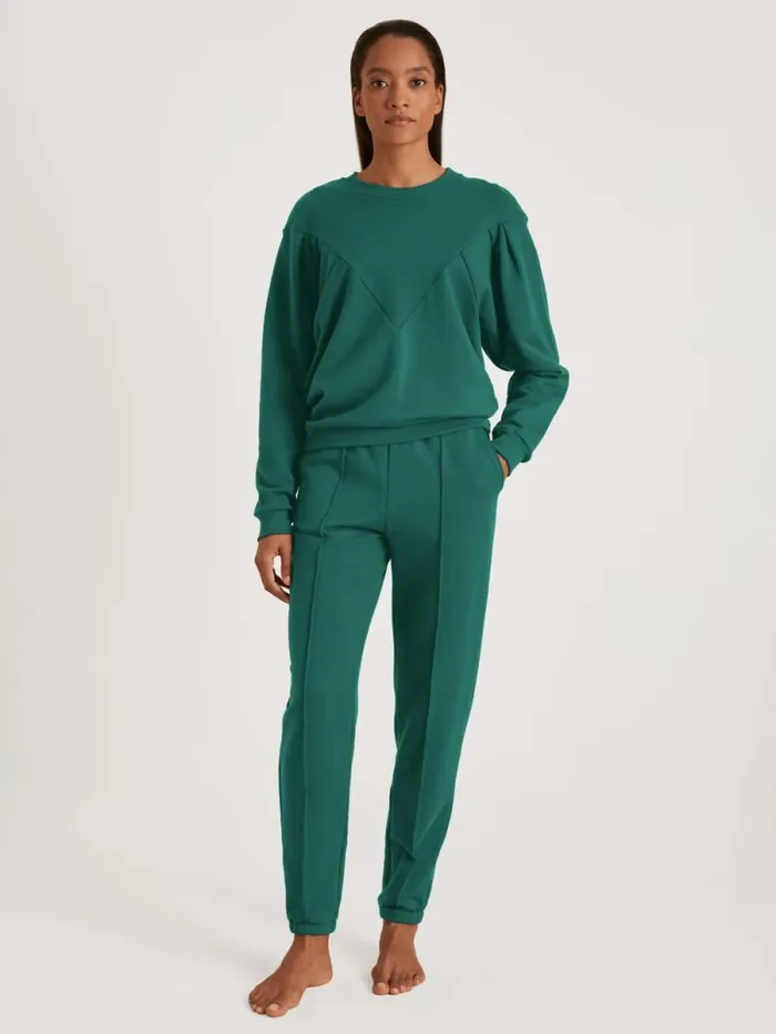 CALIDA Pants Sweatpants Cradle To Cradle Certified Galapagos Green 8211 Women