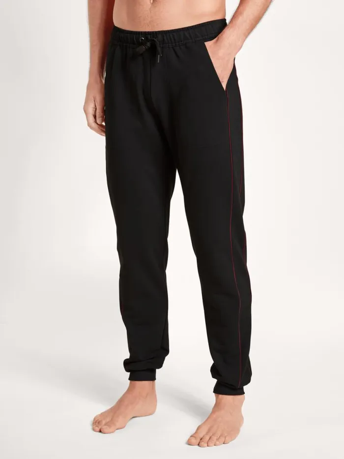 CALIDA Pants Sweatpants Schwarz 8211 Men