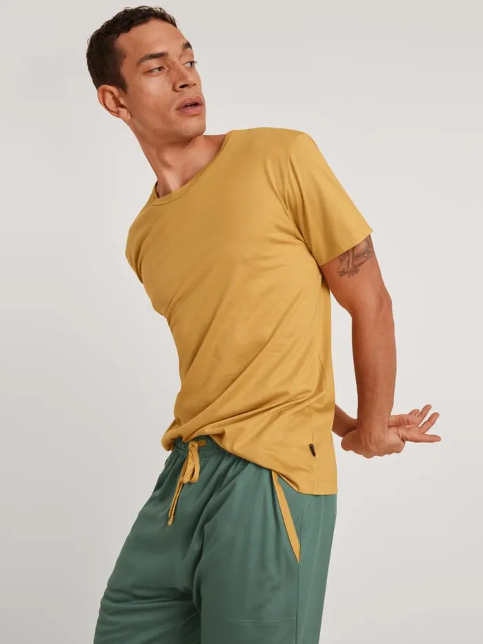 CALIDA Pyjama Pants Bermudas Cradle To Cradle Certified Dark Glen 8211 Men