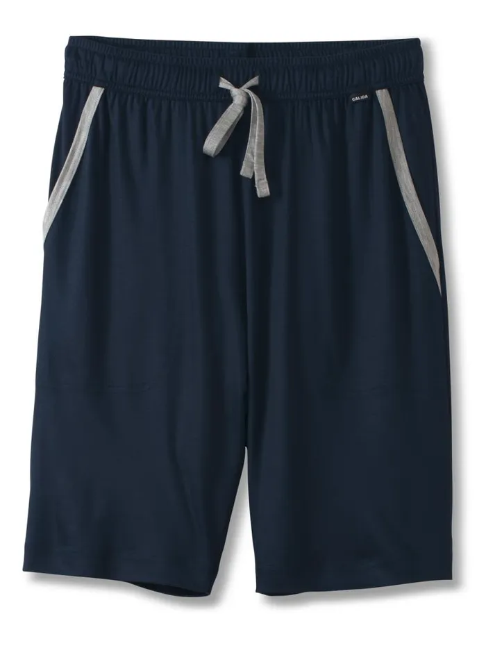 CALIDA Pyjama Pants Bermudas Cradle To Cradle Certified Saphir Blue 8211 Men
