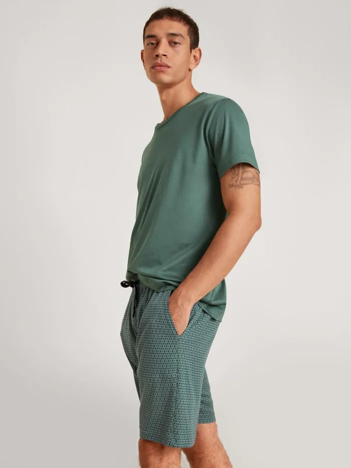 CALIDA Pyjama Pants Bermudas Dark Glen 8211 Men