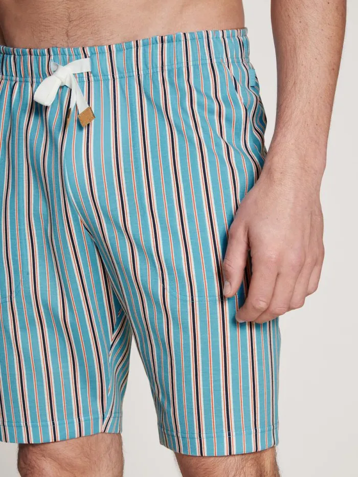 CALIDA Pyjama Pants Bermudas Dolphin Blue 8211 Men
