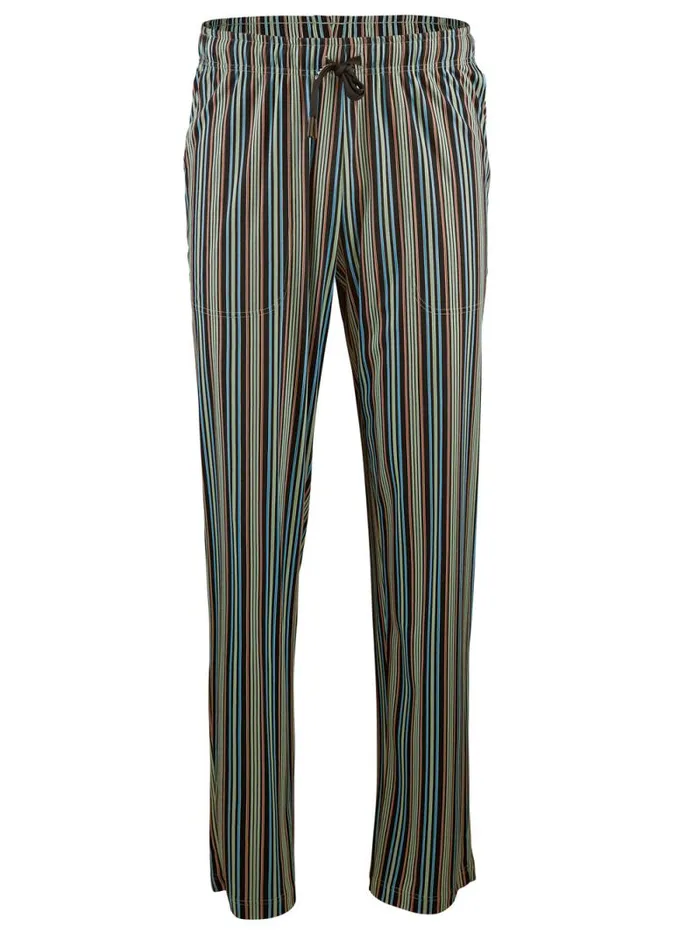 CALIDA Pyjama Pants Long Pants With Side Pockets Iris Green 8211 Men