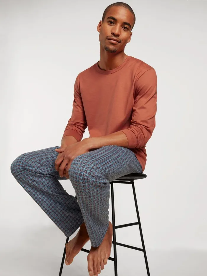 CALIDA Pyjama Pants Long Pants With Side Pockets Redwood 8211 Men
