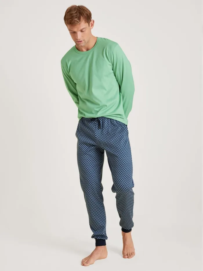 CALIDA Pyjama Pants Pants Vintage Indigo 8211 Men