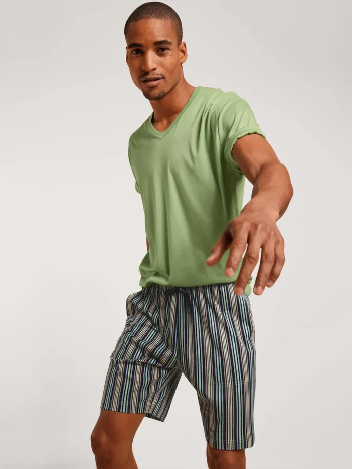 CALIDA Pyjama Pants Shorts Iris Green 8211 Men