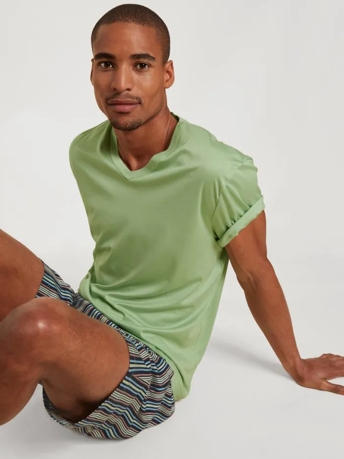 CALIDA Pyjama Pants Shorts Iris Green 8211 Men