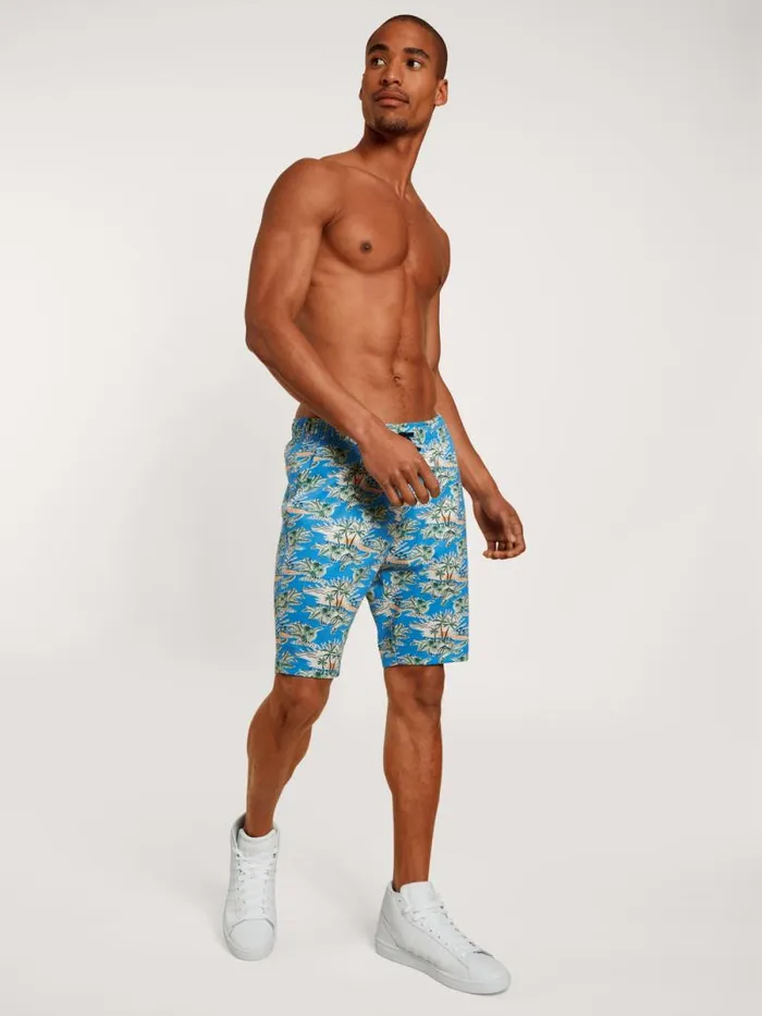 CALIDA Pyjama Pants Shorts Malibu Blue 8211 Men