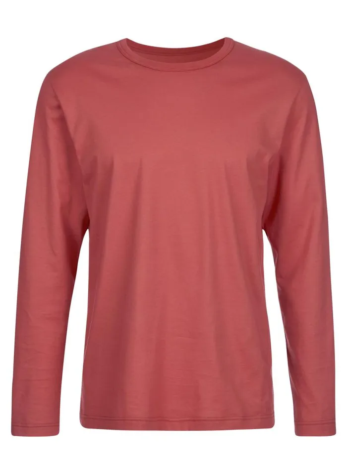 CALIDA Pyjama Tops Shirt Long Sleeve Mineral Red 8211 Men