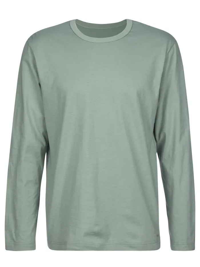 CALIDA Pyjama Tops Shirt Long Sleeve Slate Grey 8211 Men