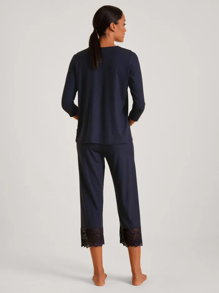 CALIDA Pyjamas 78 Pyjama Dark Lapis Blue 8211 Women