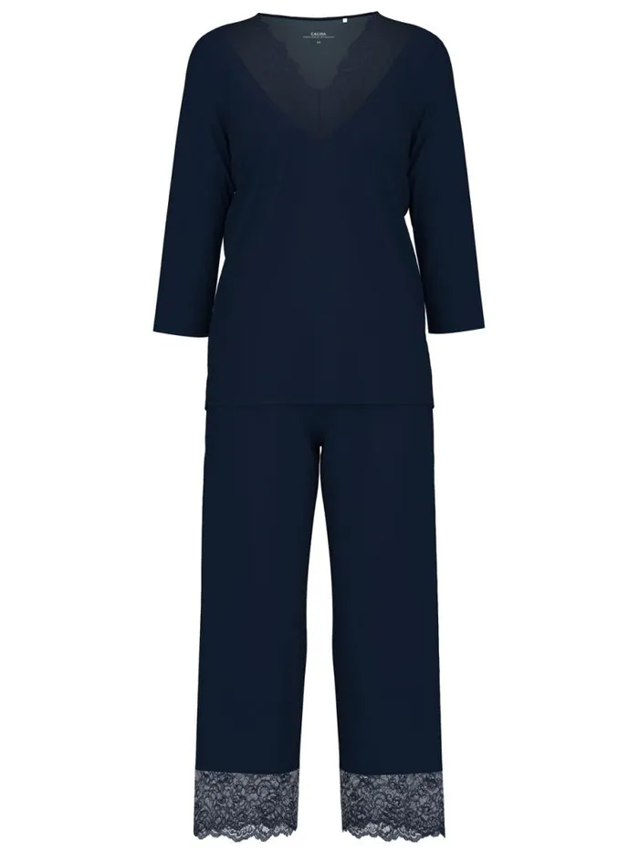 CALIDA Pyjamas 78 Pyjama Dark Lapis Blue 8211 Women