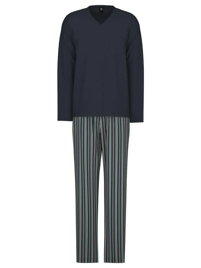 CALIDA Pyjamas Pyjama Blue Night 8211 Men