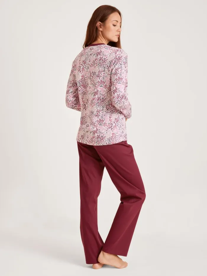 CALIDA Pyjamas Pyjama Mars Red 8211 Women