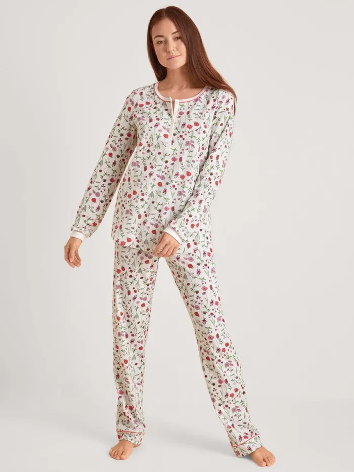 CALIDA Pyjamas Pyjama Porcelain Rose 8211 Women