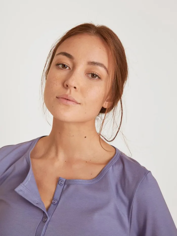 CALIDA Pyjamas Pyjama Provence Blue 8211 Women